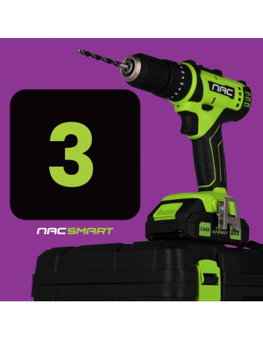 Zestaw NAC SMART: Robot koszący 22 cm + Wiertarko-wkrętarka akumulatorowa z udarem 5905842525719 6