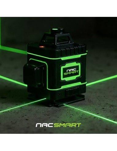 Laser krzyżowy, poziomica laserowa 4D 16 linii z akcesoriami NAC SMART 5905842528192 10