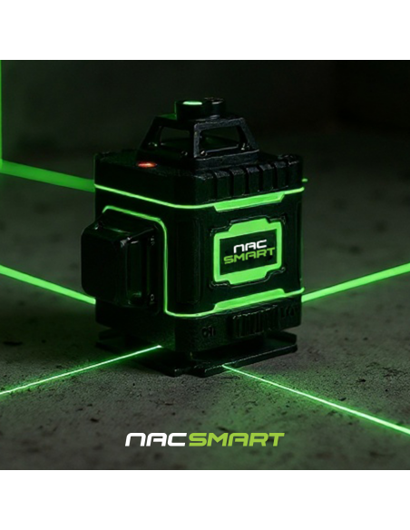 Laser krzyżowy, poziomica laserowa 4D 16 linii z akcesoriami NAC SMART - Urządzenia akumulatorowe NAC Laser krzyżowy, poziomica laserowa 4D 16 linii z akcesoriami NAC SMART 5905842528192 9