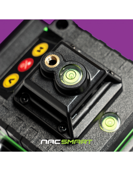 Zestaw NAC SMART: Poziomica laserowa 4D 16 linii z akcesoriami + Statyw, trójnóg 100 cm 5905842528192 7