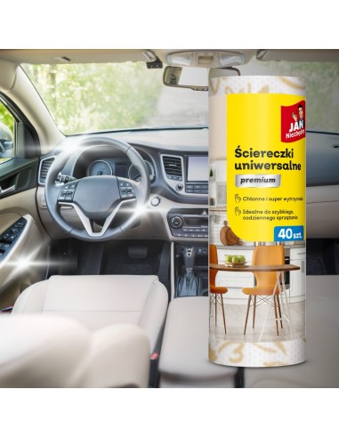 Premium ściereczki uniwersalne na rolce Jan Niezbędny 40 szt. 5900536361192 6