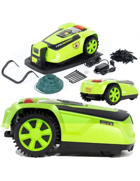 Wydajny robot koszący do ogrodów do 1000 m2 NAC SMART 5905842525719 16