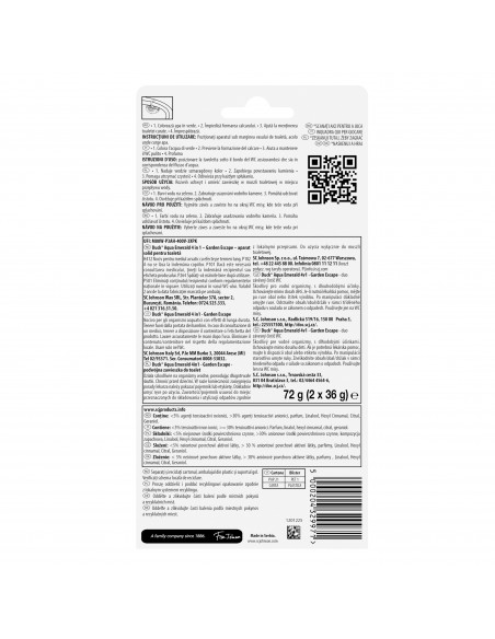 Duck Aqua Emerald 4in1 - Garden Escape - podwójna zawieszka do toalet 5000204329971 2