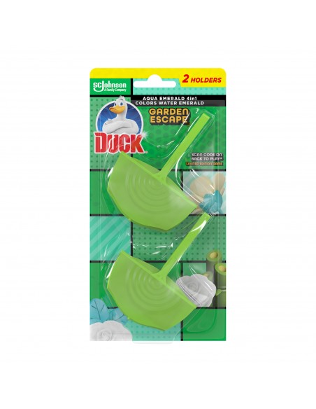 Duck Aqua Emerald 4in1 - Garden Escape - podwójna zawieszka do toalet 5000204329971 4
