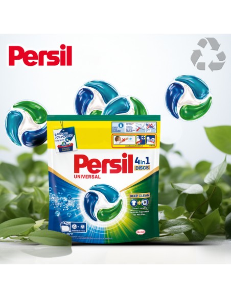 Uniwersalne kapsułki do prania Persil Deep Clean Discs 4w1 Universal, 60 prań 9000101830910 5