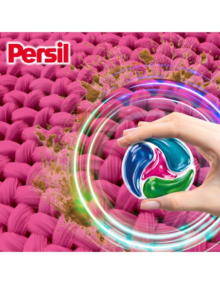 Kapsułki do prania kolorów Persil Deep Clean Discs 4w1 Color, 60 prań 9000101830880 4