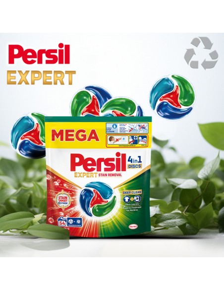 Kapsułki do prania Persil Deep Clean Discs 4w1 Stain Removal, 54 prania 9000101830859 6