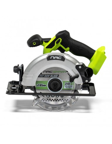 Akumulatorowa piła tarczowa ręczna 165 mm NAC SMART NS-CS-20V-B Body bez baterii 5905842532083 2