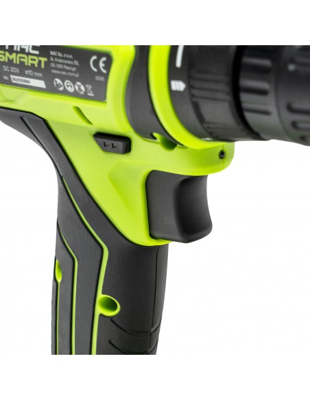 Wkrętarka akumulatorowa 20V 40Nm NAC SMART NS-CD-20V-B Body bez baterii 5905842532014 8