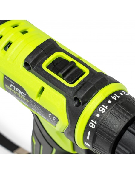 Wkrętarka akumulatorowa 20V 40Nm NAC SMART NS-CD-20V-B Body bez baterii 5905842532014 9