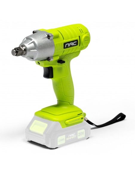 Akumulatorowy klucz udarowy 300 Nm NAC SMART NS-IW-20V-B, Body bez baterii 5905842532120 12