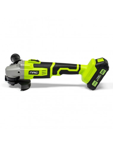 Akumulatorowa szlifierka kątowa 125 mm NAC SMART NS-AG-20V-B, Body bez baterii 5905842532038 8