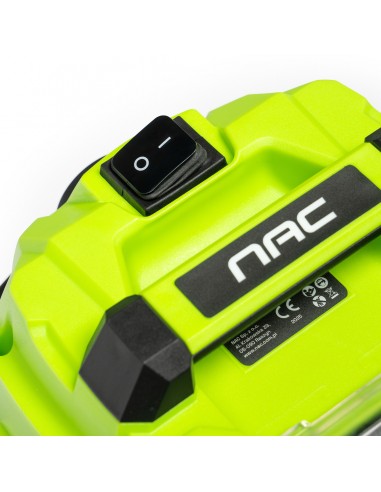 Akumulatorowy odkurzacz przemysłowy NAC SMART NS-IVC-20V-B, Body bez baterii 5905842532175 14