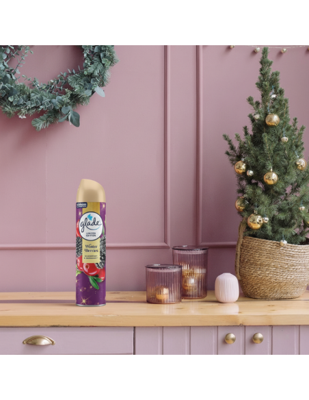 Świąteczny odświeżacz powietrza w sprayu Glade Winter Berries 300 ml - Odświeżacze w sprayu Świąteczny odświeżacz powietrza w sprayu Glade Winter Berries 300 ml 5000204416497 2