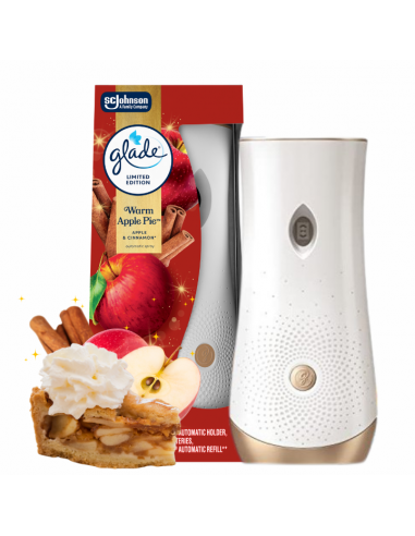 Automatyczny odświeżacz powietrza z jesiennym wkładem Glade Warm Apple Pie 269 ml 5000204413793