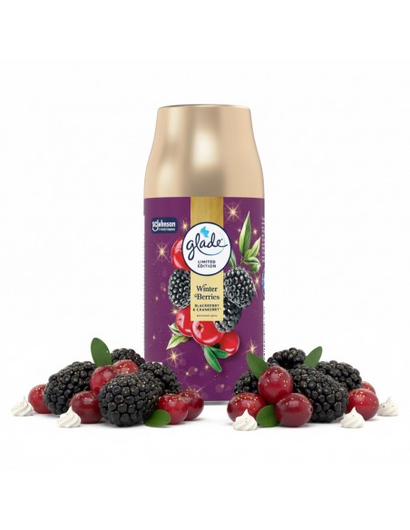 Zimowy wkład do automatycznego odświeżacza powietrza Glade Winter Berries 269 ml 5000204414332