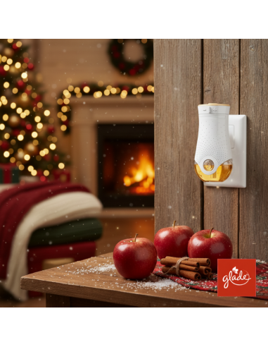 Elektryczny odświeżacz powietrza z jesiennym wkładem Glade Warm Apple Pie 20 ml - Odświeżacze elektryczne Elektryczny odświeżacz powietrza z jesiennym wkładem Glade Warm Apple Pie 20 ml 5000204415957 3