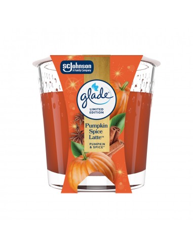 Świeca zapachowa na jesień Glade Pumpkin Spice Latte 112 g - Świece zapachowe Świeca zapachowa na jesień Glade Pumpkin Spice Latte 112 g 5000204414936 2