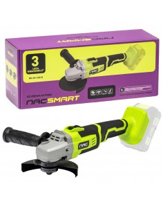 Akumulatorowa szlifierka kątowa 125 mm NAC SMART NS-AG-20V-B, Body bez baterii 5905842532038