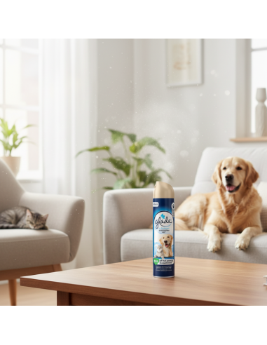 Odświeżacz powietrza neutralizujący przykre zapachy Glade PETS Refreshing Air 300 ml - Odświeżacze w sprayu Odświeżacz powietrza neutralizujący przykre zapachy Glade PETS Refreshing Air 300 ml 5000204381733 4