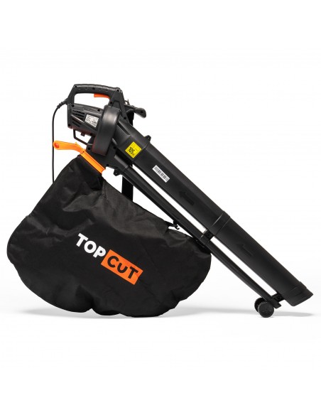 Elektryczna dmuchawa do liści, odkurzacz ogrodowy 3500W TOP CUT TC-DE3500-E2 5905842536838 2