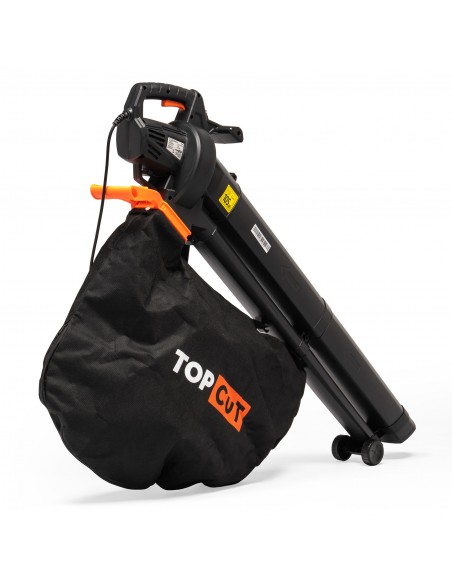 Elektryczna dmuchawa do liści, odkurzacz ogrodowy 3500W TOP CUT TC-DE3500-E2 5905842536838 3