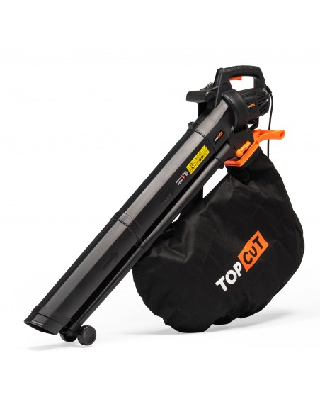 Elektryczna dmuchawa do liści, odkurzacz ogrodowy 3500W TOP CUT TC-DE3500-E2 5905842536838 6