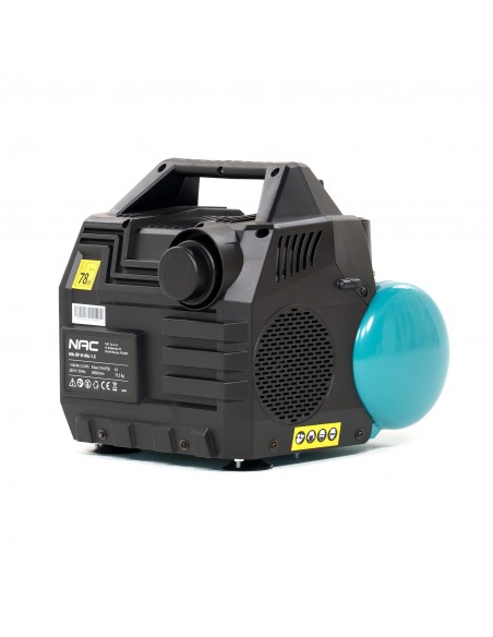 Kompresor bezolejowy ręczny 6 litrów, 1100W, 1,5HP NAC MA-OF-H-06L-1.5 - Sprężarki i kompresory Kompresor bezolejowy  ręczny 6 litrów, 1100W, 1,5HP NAC MA-OF-H-06L-1.5 5905842515635 3