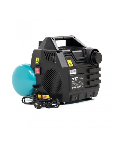 Kompresor bezolejowy ręczny 6 litrów, 1100W, 1,5HP NAC MA-OF-H-06L-1.5 - Sprężarki i kompresory Kompresor bezolejowy  ręczny 6 litrów, 1100W, 1,5HP NAC MA-OF-H-06L-1.5 5905842515635 4