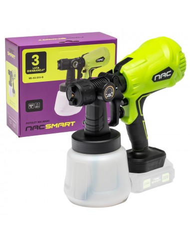 Zestaw NAC SMART: Pistolet malarski + Mieszadło + Opalarka + Wyciskacz + Latarka + Aku + Ładowarka - Urządzenia akumulatorowe... Zestaw NAC SMART: Pistolet malarski + Mieszadło + Opalarka + Wyciskacz + Latarka + Aku + Ładowarka 5905842532168 2
