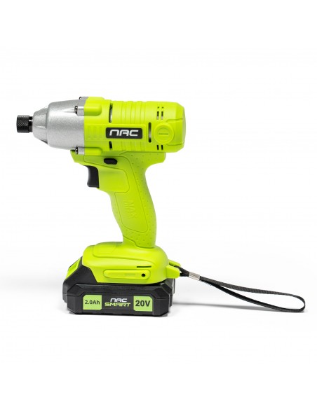 Zakrętarka udarowa NAC SMART NS-ID-20V-B z akumulatorem 2 Ah i szybką ładowarką 5905842532045 10