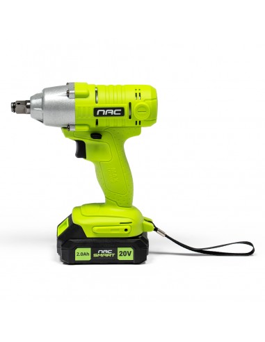 Klucz udarowy NS-IW-20V-B NAC SMART z akumulatorem 2 Ah i szybką ładowarką 5905842532120 10