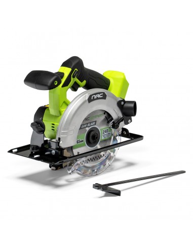 Piła tarczowa ręczna 165 mm NAC SMART NS-CS-20V-B z akumulatorem 2 Ah i szybką ładowarką 5905842532083 4