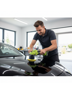 Polerka samochodowa 125 mm NAC SMART NS-PP-20V-B z akumulatorem 2 Ah i szybką ładowarką 5905842532151 2