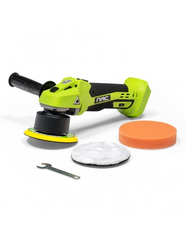 Polerka samochodowa 125 mm NAC SMART NS-PP-20V-B z akumulatorem 2 Ah i szybką ładowarką - Urządzenia akumulatorowe NAC Polerka samochodowa 125 mm NAC SMART NS-PP-20V-B z akumulatorem 2 Ah i szybką ładowarką 5905842532151 11