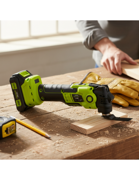 Narzędzie wielofunkcyjne, multitool NAC SMART NS-MT-20V-B z akumulatorem 2 Ah i szybką ładowarką 5905842532076 2