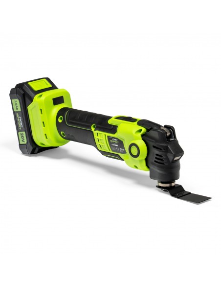 Narzędzie wielofunkcyjne, multitool NAC SMART NS-MT-20V-B z akumulatorem 2 Ah i szybką ładowarką 5905842532076 7