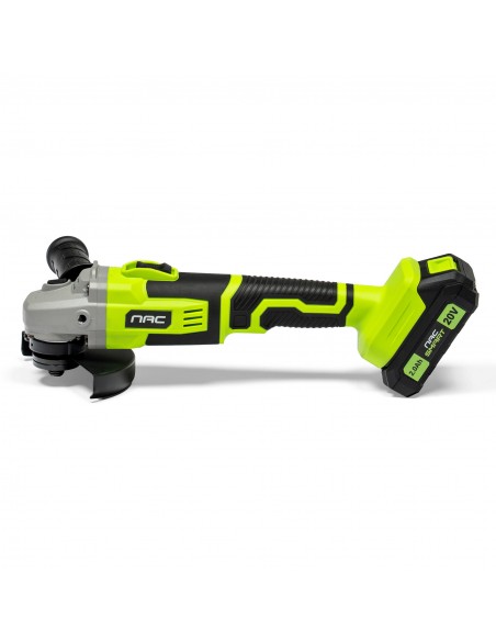 Szlifierka kątowa 115/125 mm NS-AG-20V-B NAC SMART z akumulatorem 2 Ah i szybką ładowarką - Urządzenia akumulatorowe NAC Szlifierka kątowa 115/125 mm NS-AG-20V-B NAC SMART z akumulatorem 2 Ah i szybką ładowarką 5905842532038 9