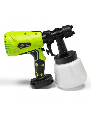Pistolet malarski z 3 dyszami NS-SG-20V-B NAC SMART z akumulatorem 2 Ah i szybką ładowarką 5905842532144 7
