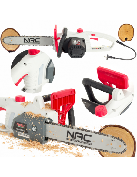 Cicha pilarka elektryczna piła łańcuchowa 35 cm 1600W NAC CE16-35-N-H 5905842509825