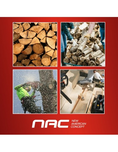 Mocna piła spalinowa pilarka łańcuchowa 52cc 45 cm NAC CST52-45-01AC-V 5905842519817 11