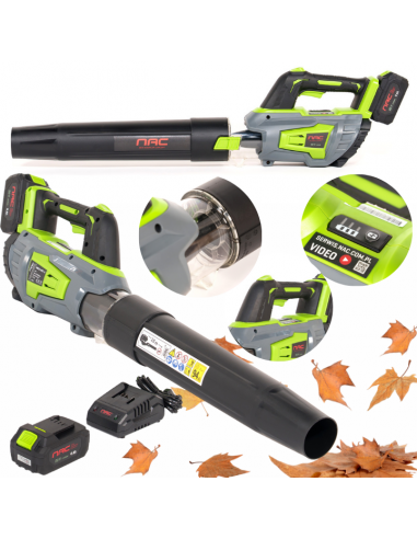Akumulatorowa dmuchawa ogrodowa z baterią i ładowarką 20V NAC BB20-B40-S 5905842524750