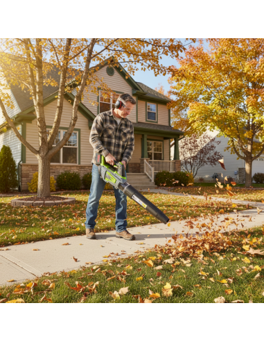 Akumulatorowa dmuchawa ogrodowa z baterią i ładowarką 20V NAC BB20-B40-S 5905842524750 10