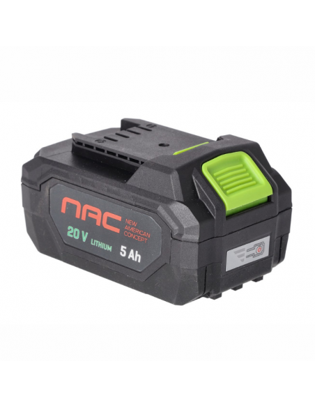 Akumulator do narzędzi ogrodowych NAC SERIES S 20V 5 Ah B20-50-S - Urządzenia akumulatorowe NAC Akumulator do narzędzi ogrodowych NAC SERIES S 20V 5 Ah  B20-50-S 5905842524873