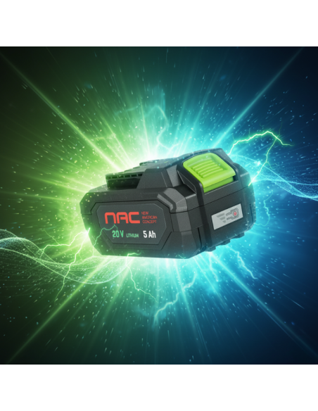 Akumulator do narzędzi ogrodowych NAC SERIES S 20V 5 Ah B20-50-S - Urządzenia akumulatorowe NAC Akumulator do narzędzi ogrodowych NAC SERIES S 20V 5 Ah  B20-50-S 5905842524873 4