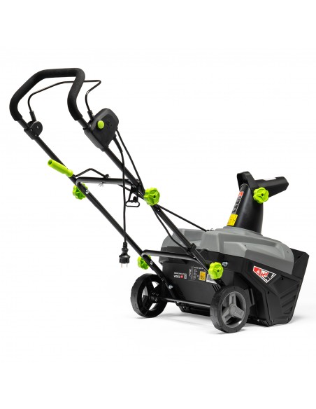 Mocna odśnieżarka elektryczna, szer. 50 cm, głęb. 25 cm NAC STE230-50/25-W 5905842533851 3