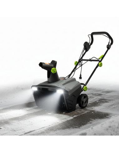 Mocna odśnieżarka elektryczna, szer. 50 cm, głęb. 25 cm NAC STE230-50/25-W 5905842533851 5