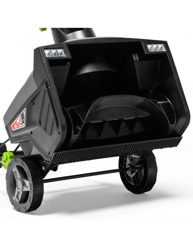 Mocna odśnieżarka elektryczna, szer. 50 cm, głęb. 25 cm NAC STE230-50/25-W 5905842533851 7