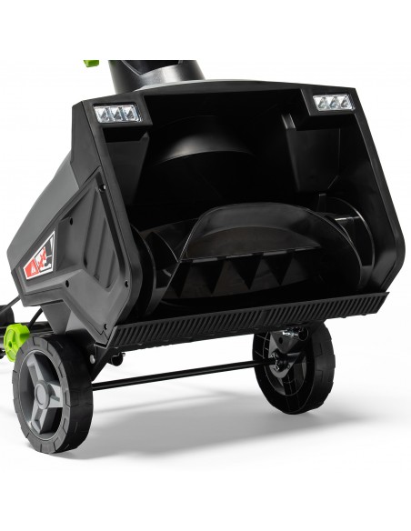 Mocna odśnieżarka elektryczna, szer. 50 cm, głęb. 25 cm NAC STE230-50/25-W 5905842533851 7