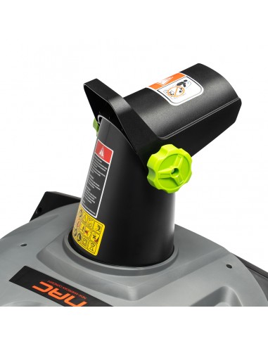 Mocna odśnieżarka elektryczna, szer. 50 cm, głęb. 25 cm NAC STE230-50/25-W 5905842533851 10